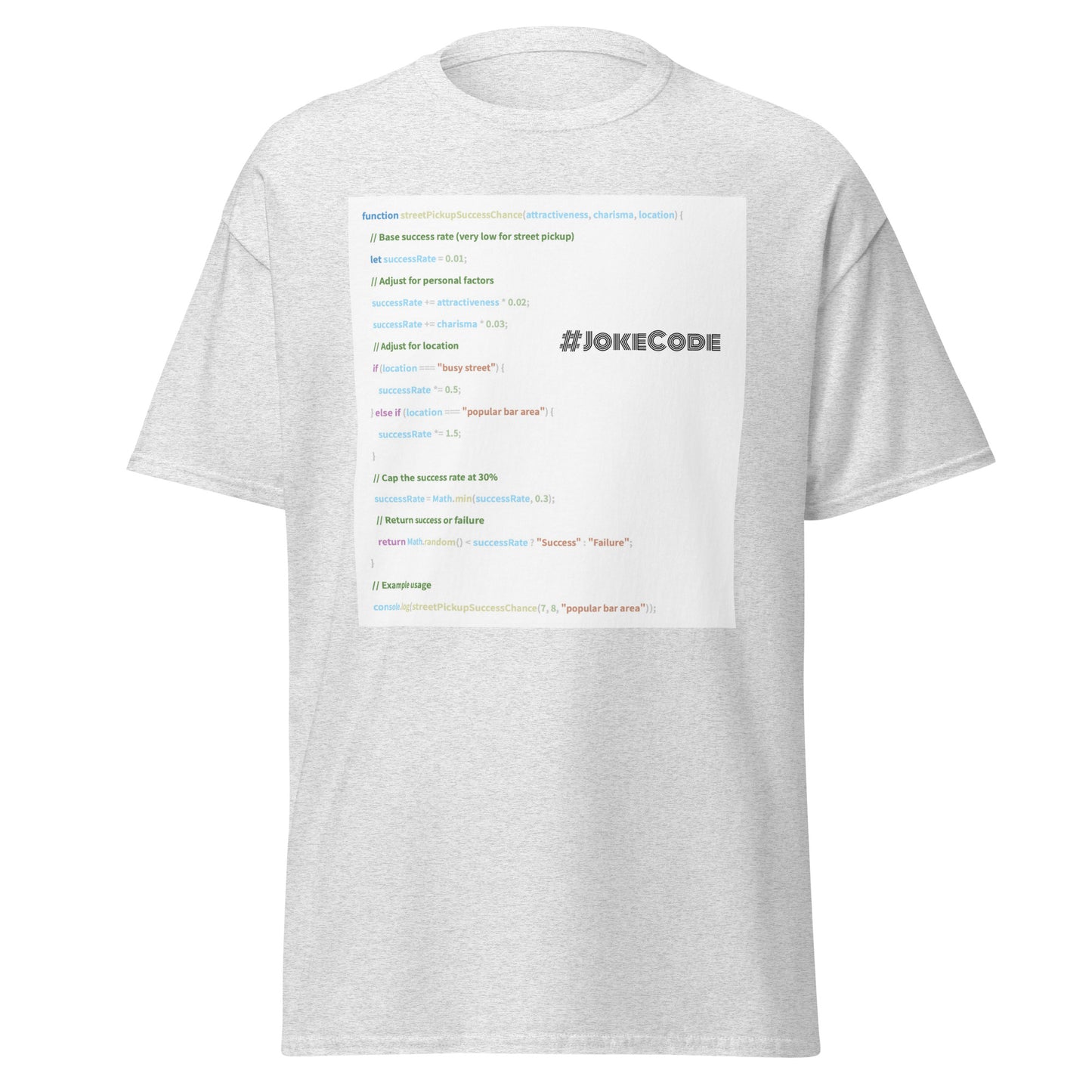 ユニセックスTシャツ JokeCode 2