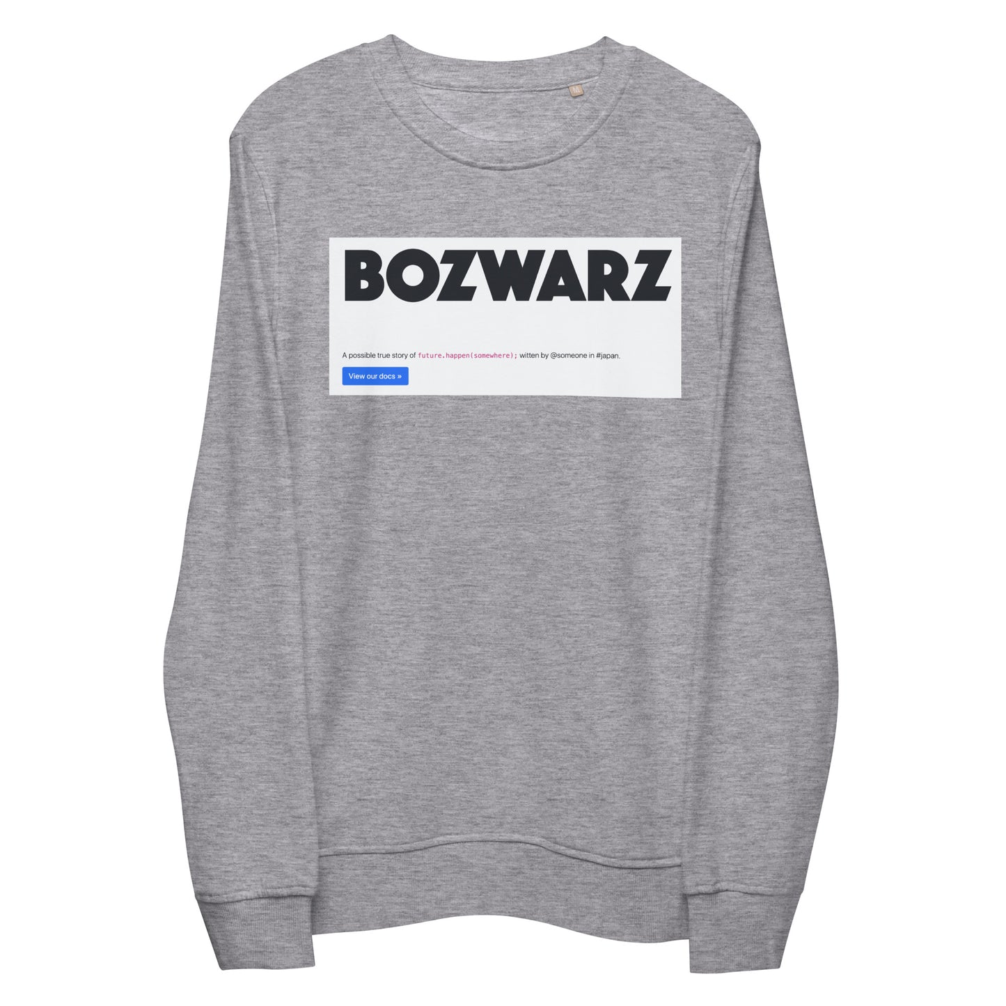 Unisex sweatshirt BOZWARZ