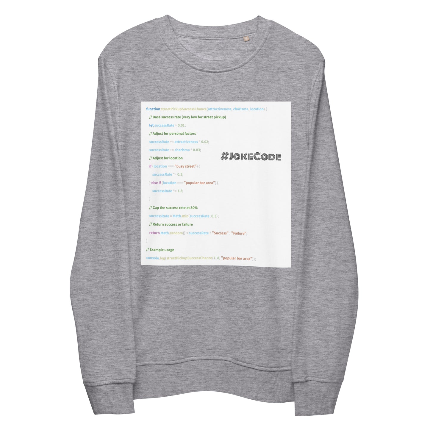 Unisex sweatshirt JokeCode 2